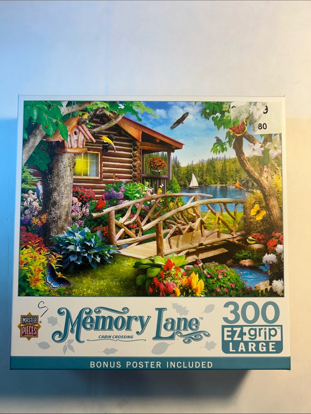 MasterPieces Memory Lane Cabin Crossing 300-Piece Puzzle - Colorful Multi